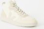 VEJA V-15 Cashew Pierre Multico Beige Leer Hoge sneakers Unisex - Thumbnail 2