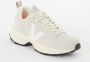 Veja Grijze Leren Sneakers Ronde Neus Vetersluiting Gray Dames - Thumbnail 2