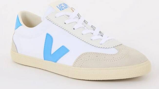 Veja Volley sneaker van canvas met suède details - Foto 4