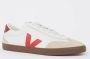 VEJA Lage Sneakers Dames Volley Maat: 36 Materiaal: Leer Kleur: Wit - Thumbnail 3