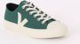 Veja Canvas Low-Top Sneakers Poker Pierre Green - Thumbnail 2