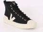 Veja Nova hoge sneakers in zwart biologisch katoen Black - Thumbnail 2