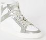 Zadig&Voltaire High Flash Infinity sneaker van kalfsleer met glitter - Thumbnail 1