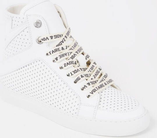 Zadig&Voltaire High Flash sneaker van kalfsleer