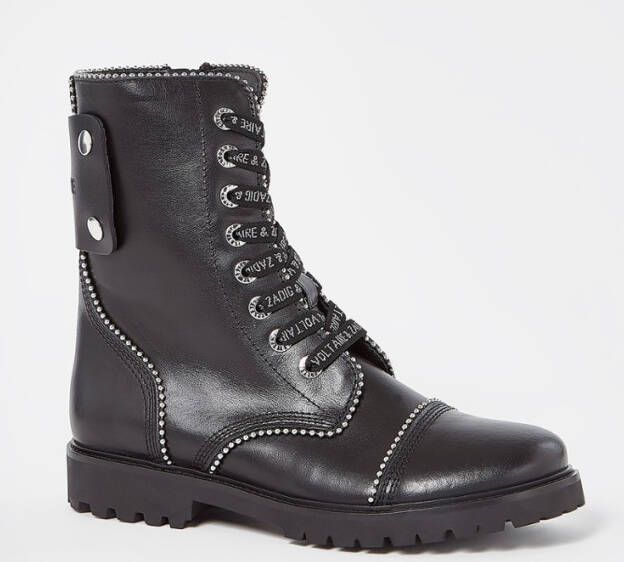 Zadig&Voltaire Joe veterboot van leer