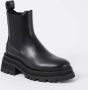 Zadig & Voltaire Boots & laarzen Ride Chelsea Semy-Shiny Calfskin in zwart - Thumbnail 2