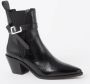 Zadig&Voltaire Tyler Cecilia leren laarzen Zwart - Thumbnail 1