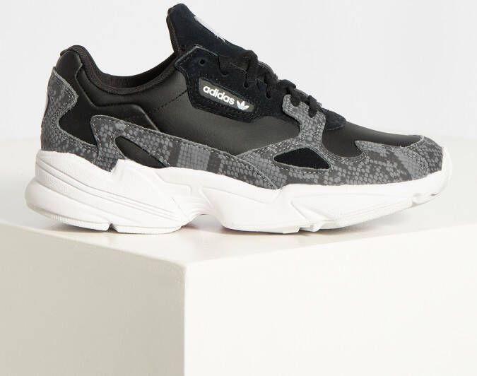 Adidas Originals Falcon sneakers zwart antraciet