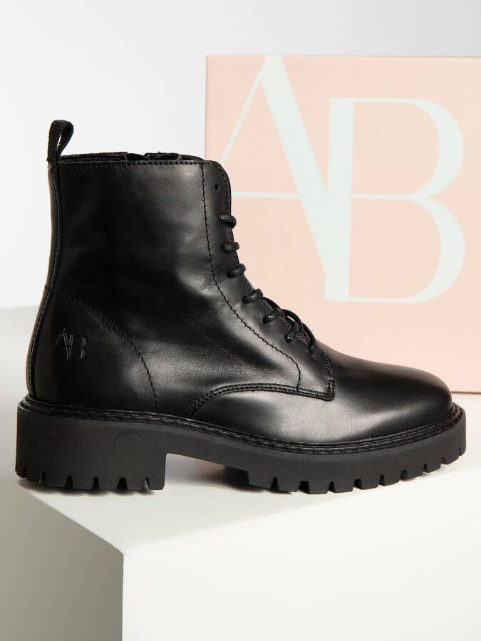 Ashbourn Veterboots in zwart voor Dames