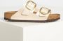 Birkenstock Arizona Dames Slippers Graceful Pearl White Narrow fit | Wit | Imitatieleer - Thumbnail 4