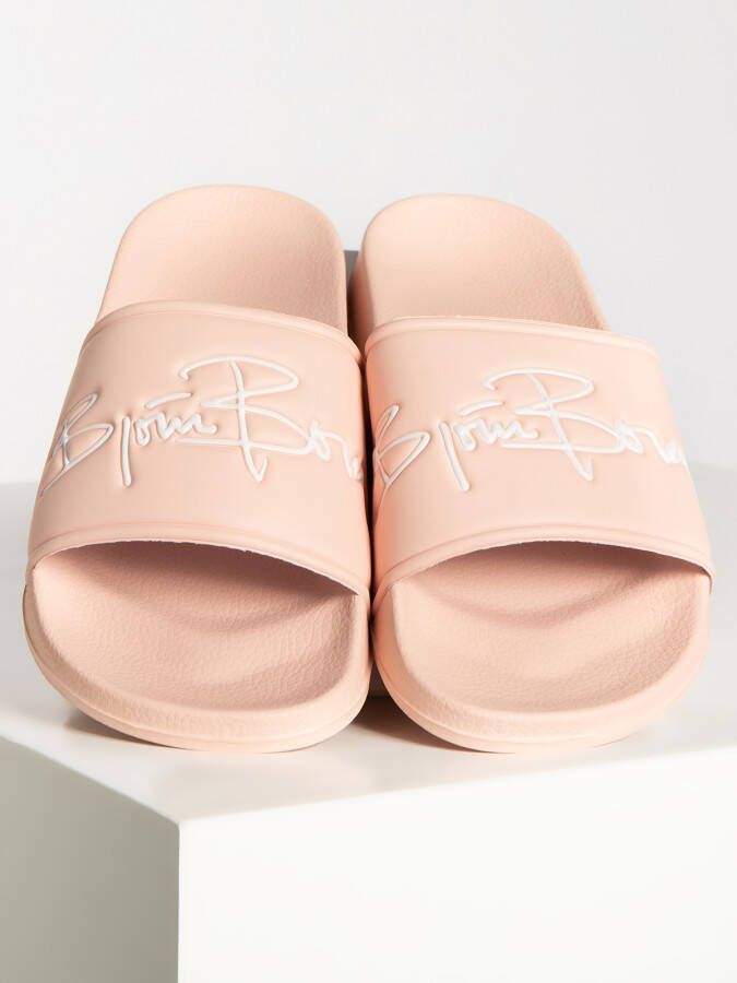 Björn Borg Badslippers in roze voor Dames