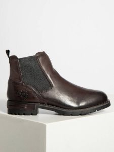 Bugatti Chelsea boots in bruin voor Heren