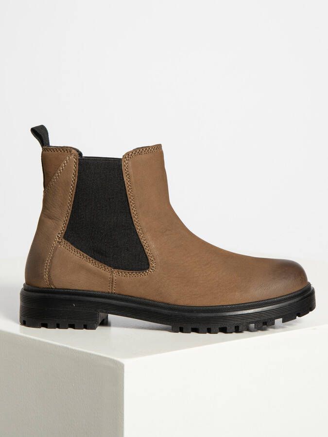 Cafe Moda Chelsea boots in bruin voor Dames