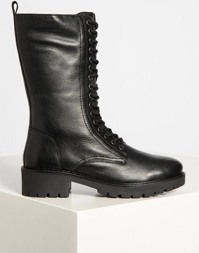 Café Noir Veterboots in zwart voor Dames XV1030