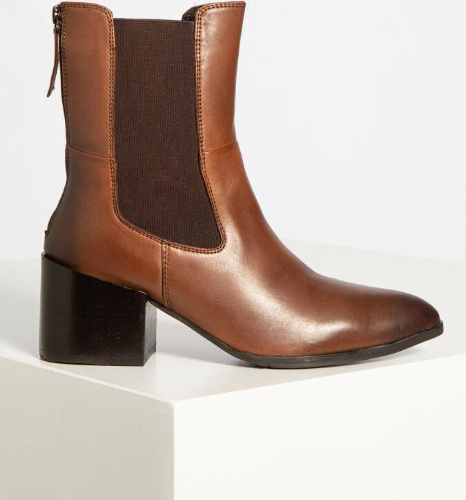 Café Noir Chelsea boots in bruin voor Dames