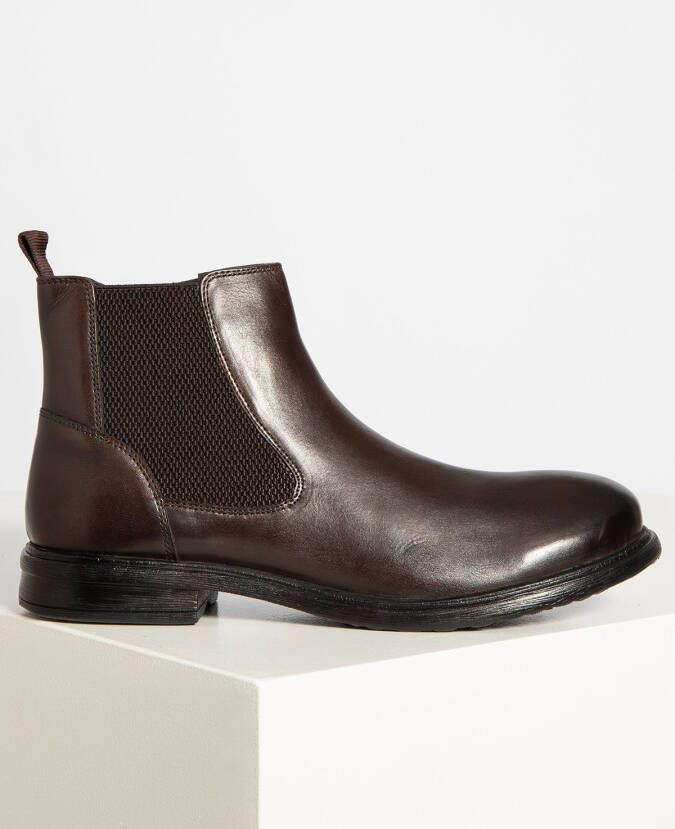 Café Noir Chelsea boots in bruin voor Heren