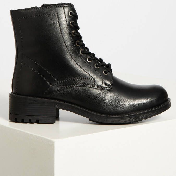 Café Noir Veterboots in zwart voor Dames