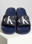 Calvin Klein Jeans Ck Jeans Slide Monogram Co. Slippers Streetwear Volwassen - Thumbnail 3