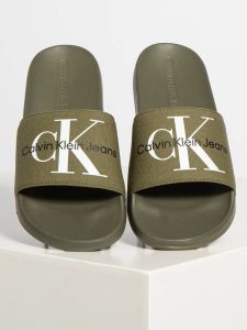 Calvin Klein Jeans Instappers met labelopschrift