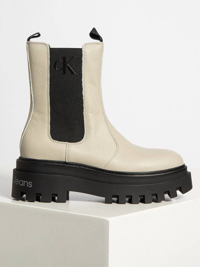 Calvin Klein Chelsea boots in wit voor Dames