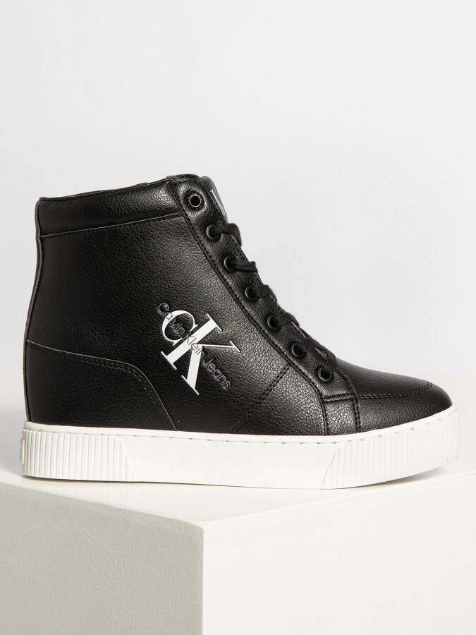 Calvin Klein Hoge sneakers in zwart voor Dames