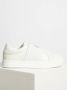 Calvin Klein Sportieve Witte Sneakers met Elastische Band White Dames - Thumbnail 2