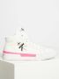 Calvin Klein Sneakers Skater Vulcanized Laceup Mid in wit - Thumbnail 1