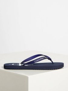 Calvin Klein Jeans Teenslippers met merkopschrift