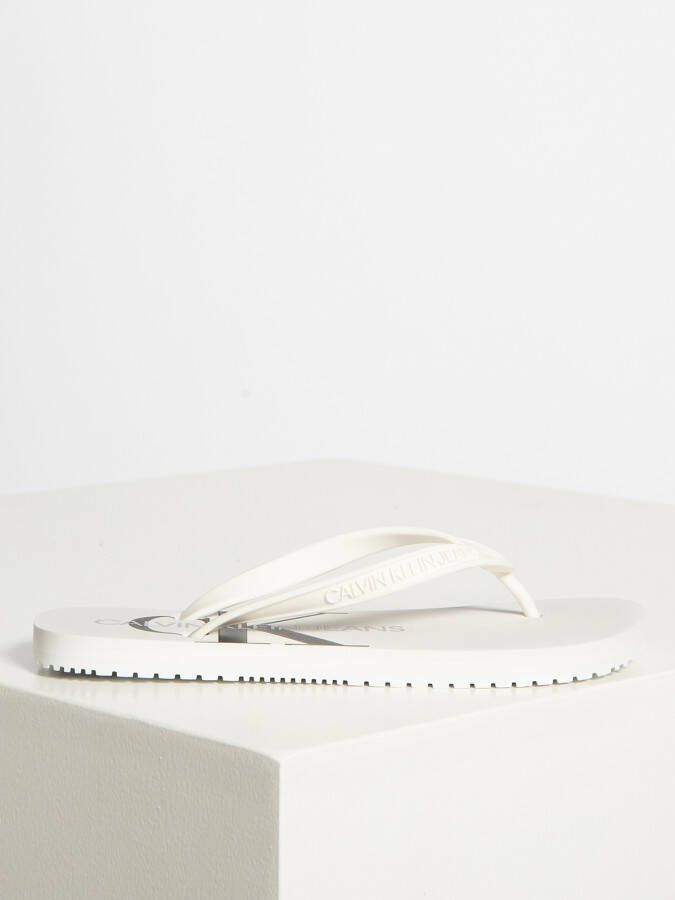 Calvin Klein Teenslippers in wit voor Dames