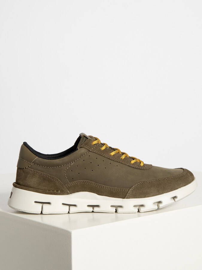 Clarks Sneakers in groen voor Heren