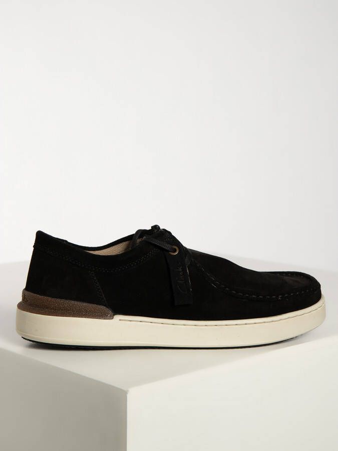 Clarks Veterschoenen in zwart voor Heren 5. Court Lite Wally - Foto 2
