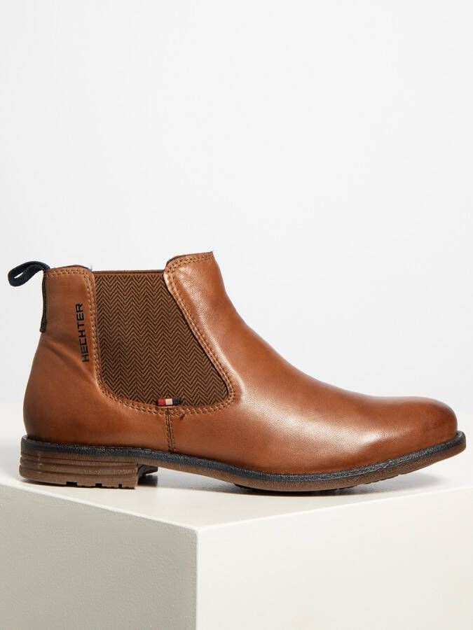 Daniel Hechter Chelsea boots in bruin voor Heren