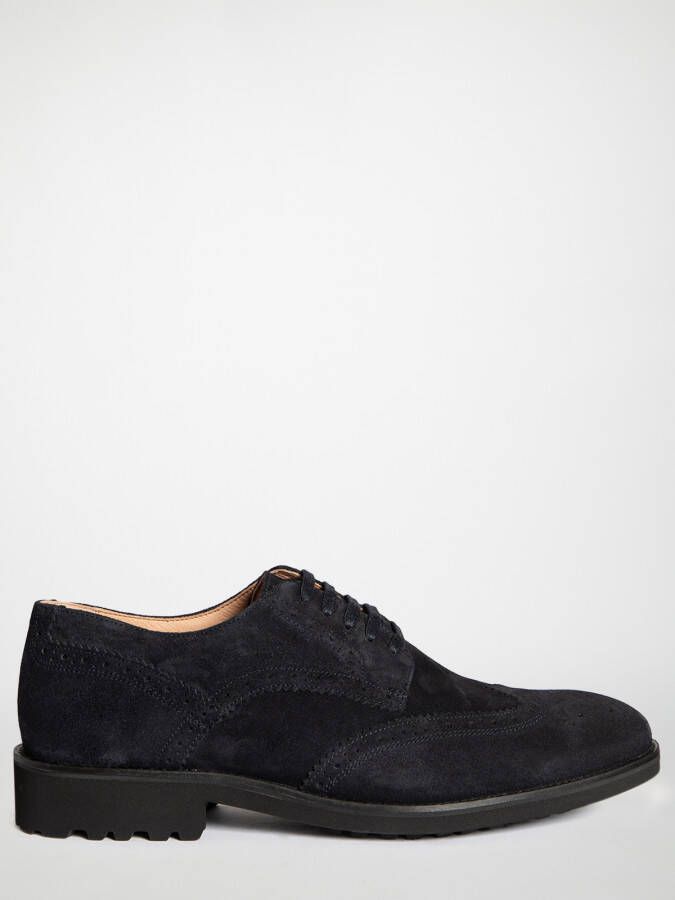 Otto Kern Veterschoenen in blauw voor Heren grootte 43 Schoenen
