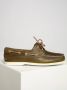 Timberland Elegante Schoen Boot Klassieke Boot 2 Ogen Groen Fashionwear Volwassen - Thumbnail 1