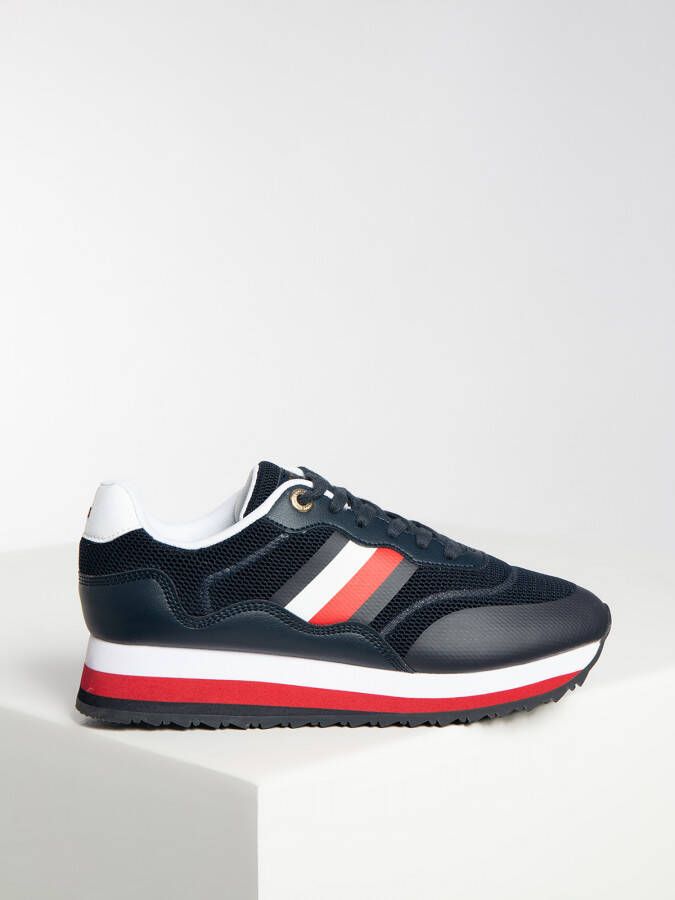 Tommy Hilfiger Sneakers in blauw voor Dames Sporty Tommy Retro Runner
