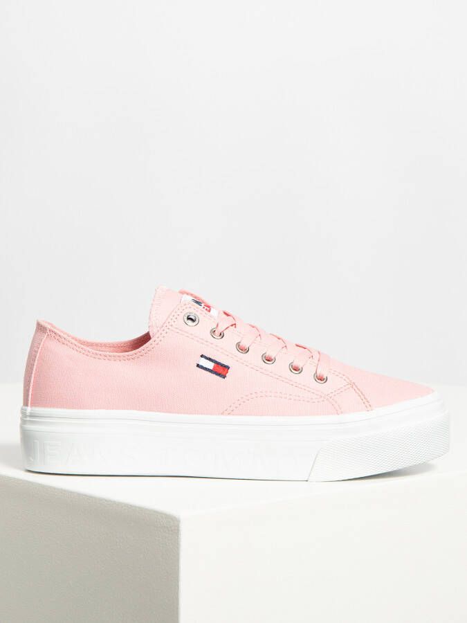 Tommy Hilfiger Sneakers in roze voor Dames Tommy Flatform