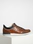Gaastra Bayline Lage sneakers Leren Sneaker Heren Cognac - Thumbnail 3