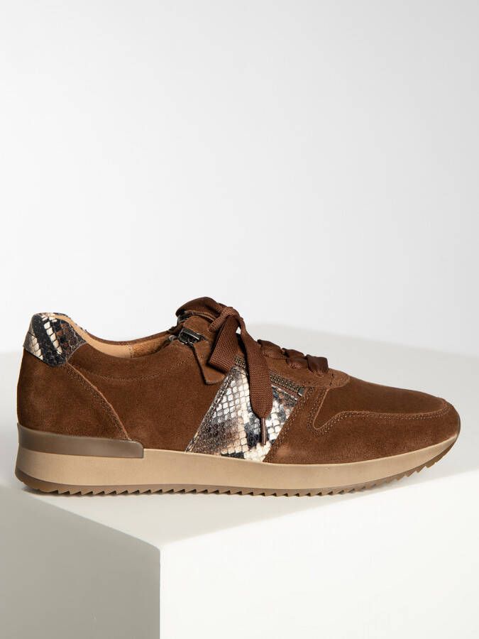 Gabor Sneakers in bruin voor Dames