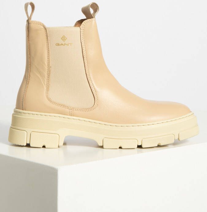 Gant Chelsea boots in beige voor Dames Monthike