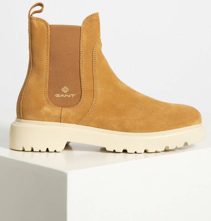 Gant Chelsea boots in bruin voor Dames