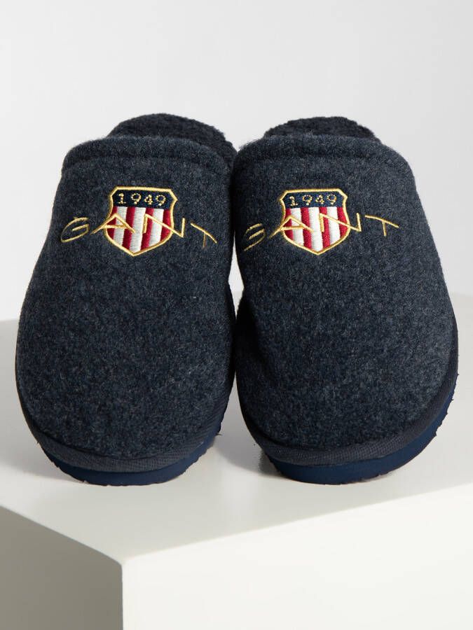 Gant Pantoffels in blauw voor Heren
