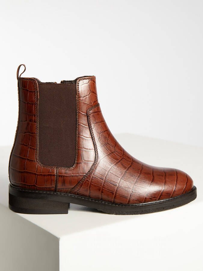 Gerry Weber Chelsea boots in bruin voor Dames Bellaria
