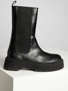 Mishumo Chelsea boots in zwart voor Dames