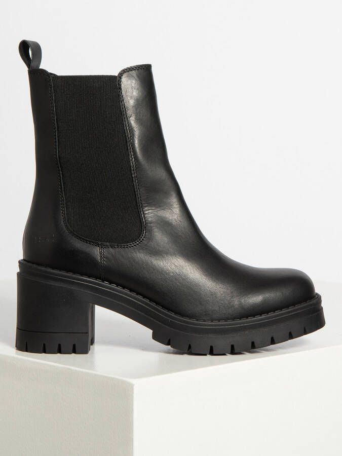 Mishumo Chelsea boots in zwart voor Dames