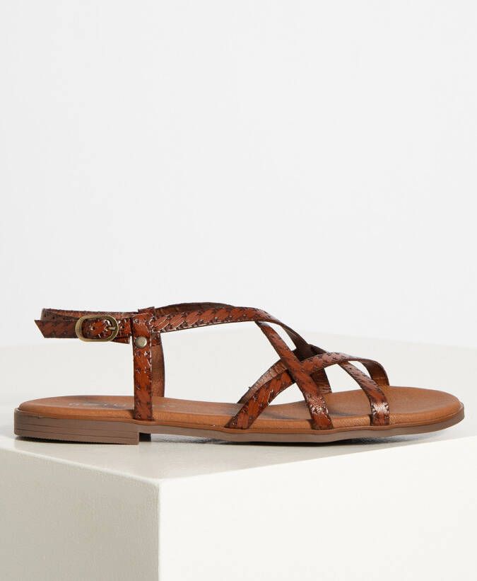 Mishumo Sandalen in bruin voor Dames