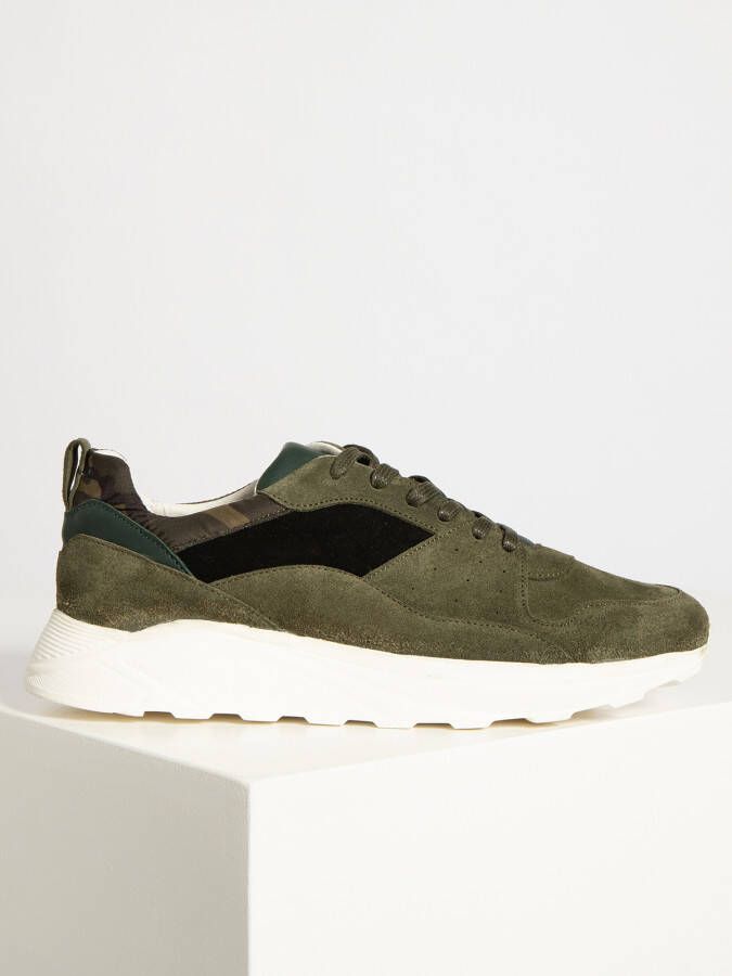 Mishumo Sneakers in groen voor Heren