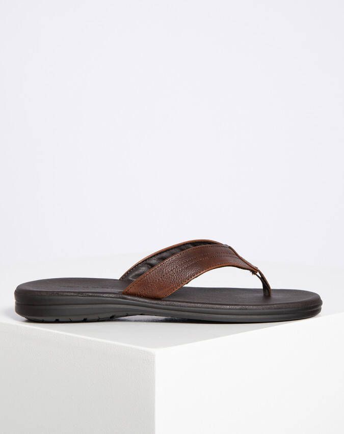 Mishumo Teenslippers in bruin voor Heren
