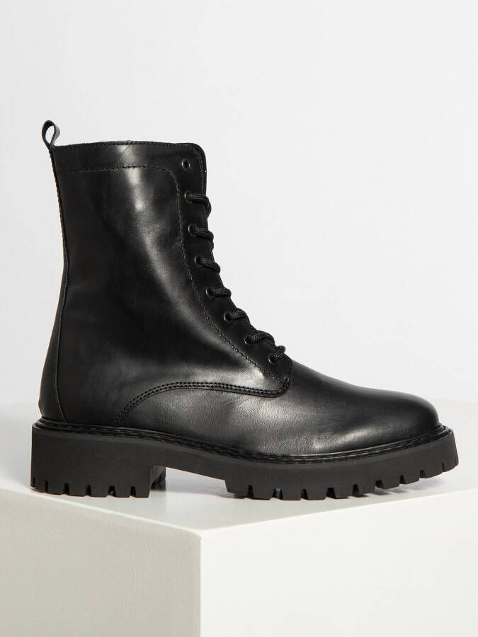 Mishumo Veterboots in zwart voor Dames