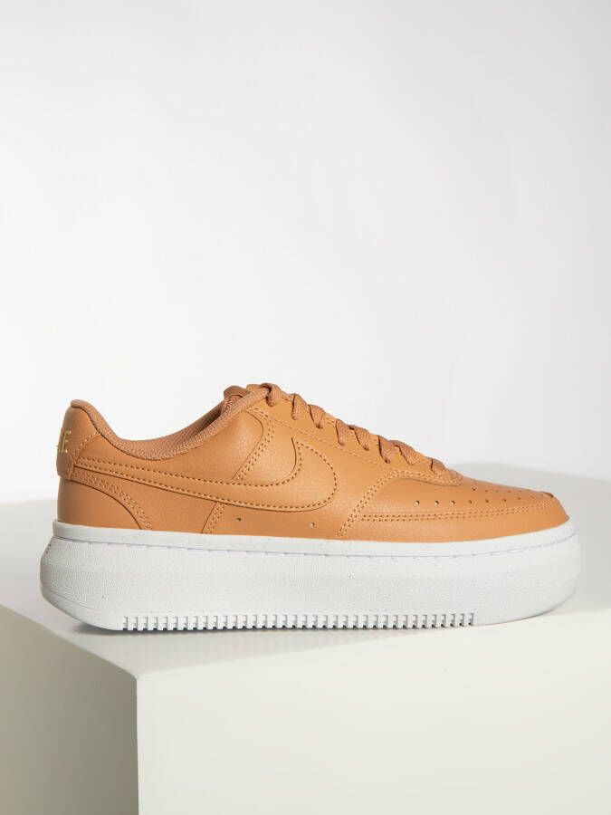 Nike court vision alta leather sneakers bruin dames - Foto 2