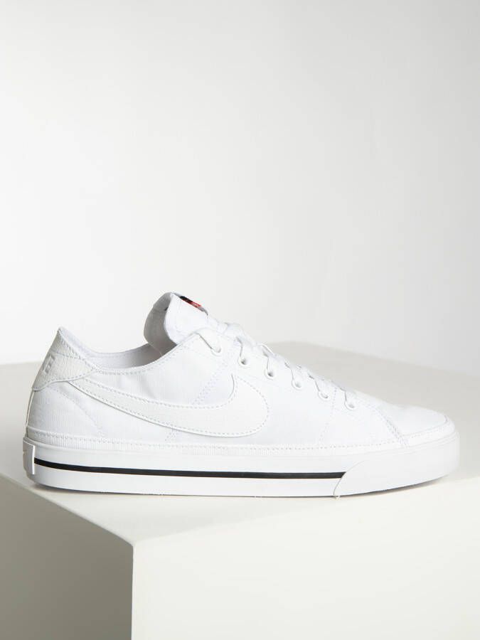 Nike Court Legacy Canvas Sneakers Heren White Black - Foto 4